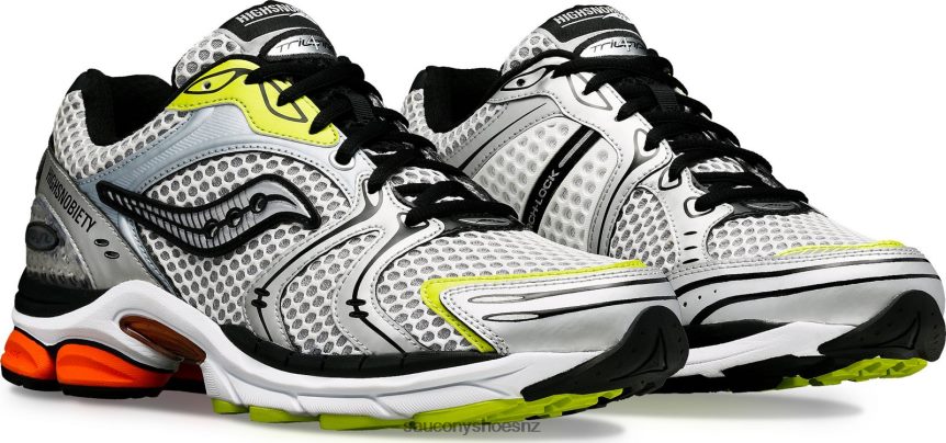 Saucony X Highsnobiety ProGrid Triumph 4 TX0L64290 Silver Multi