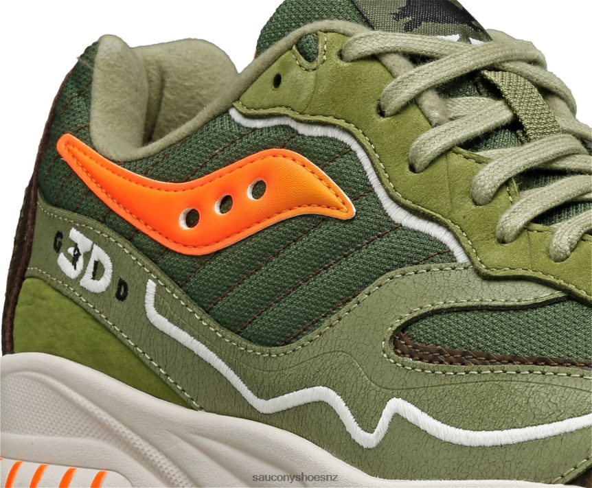 Saucony X Maybe Tomorrow 3D Grid Hurricane TX0L64242 Tortoise