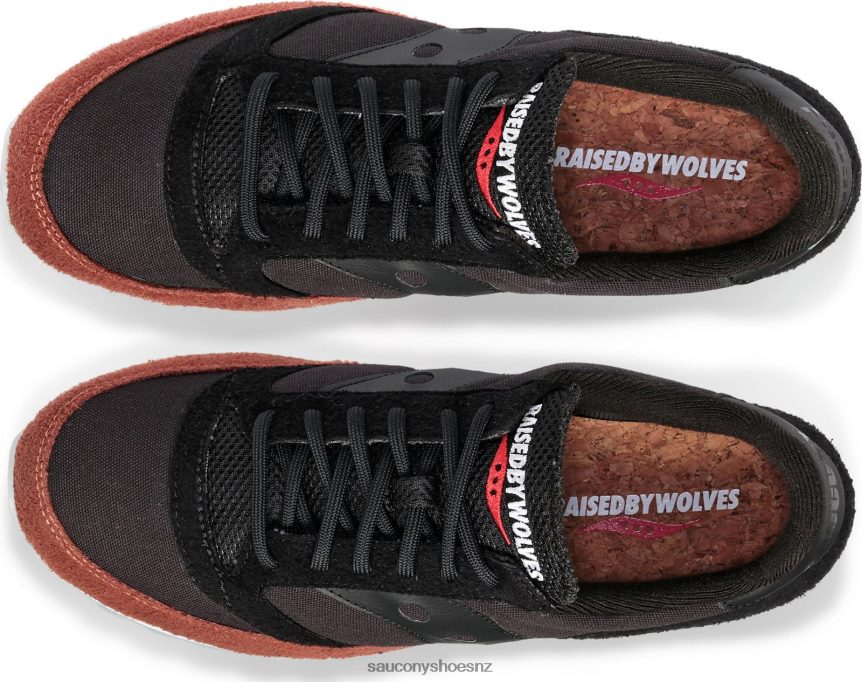 Saucony X Raised by Wolves Jazz 81 TX0L64298 Grey/Black