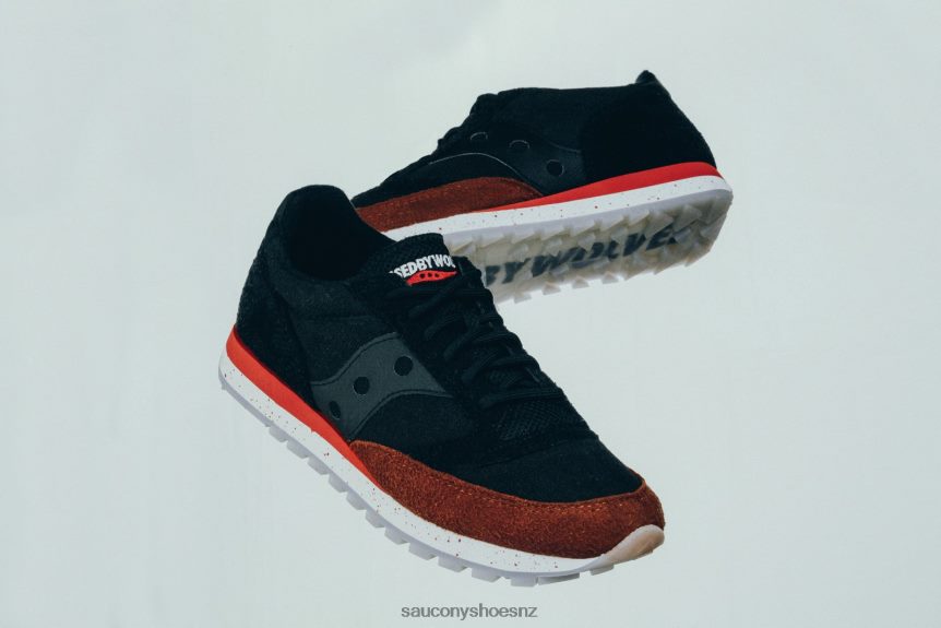 Saucony X Raised by Wolves Jazz 81 TX0L64298 Grey/Black