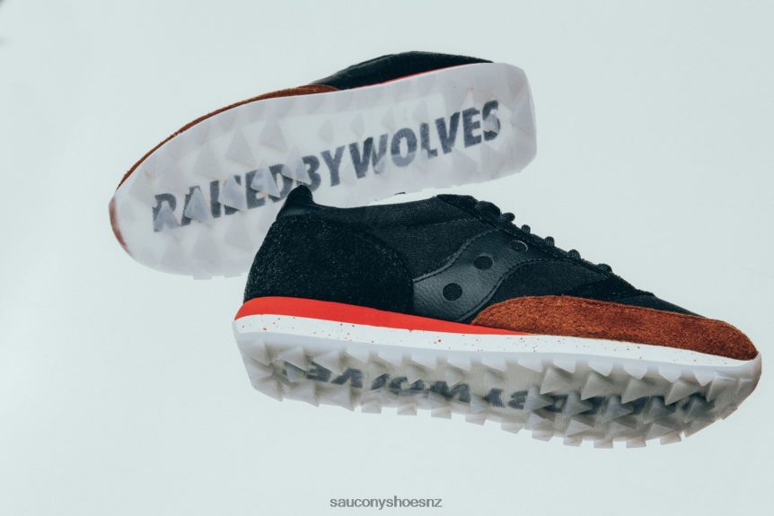 Saucony X Raised by Wolves Jazz 81 TX0L64298 Grey/Black