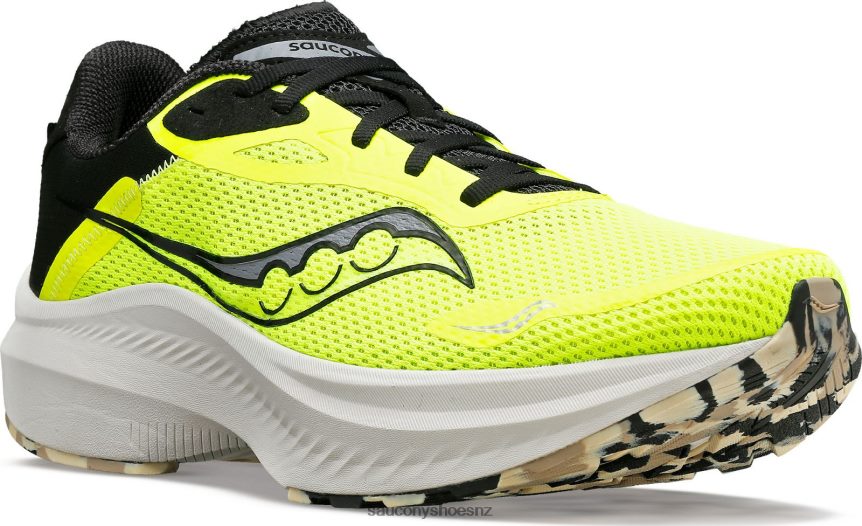 Saucony Axon 3 TX0L6472 Citron/Black