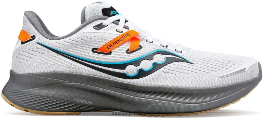 Saucony Guide 16 TX0L6453 White/Gravel