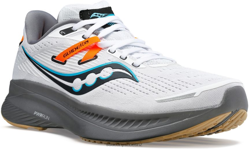 Saucony Guide 16 TX0L6453 White/Gravel