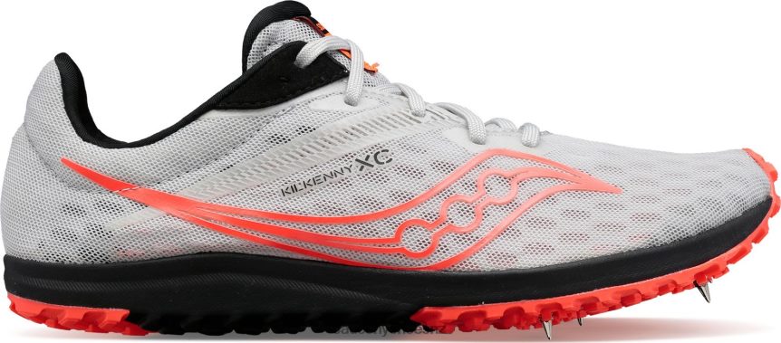 Saucony Kilkenny XC9 Flat TX0L64130 Fog/Black/ViZi