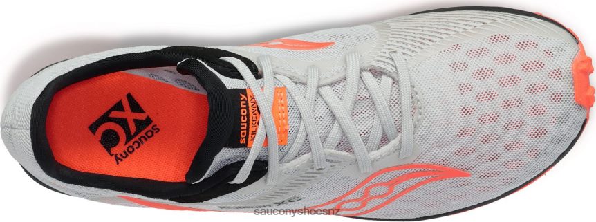 Saucony Kilkenny XC9 Flat TX0L64130 Fog/Black/ViZi