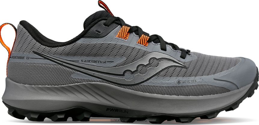 Saucony Peregrine 13 GTX TX0L64111 Gravel/Black