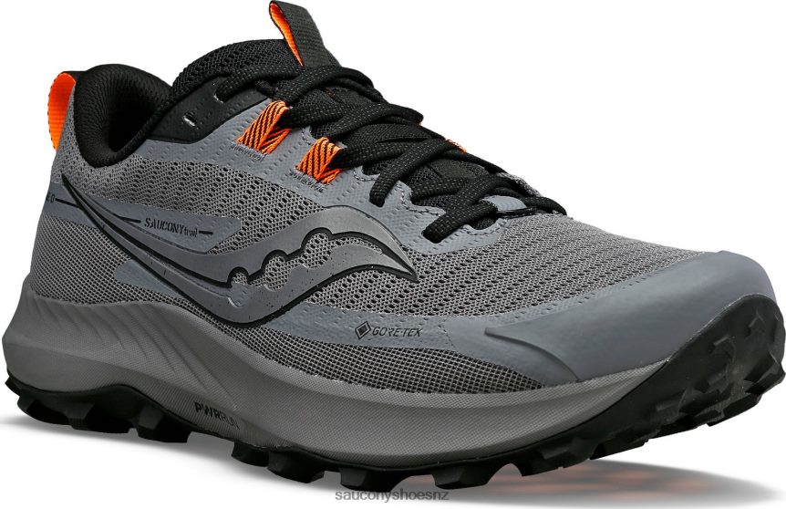 Saucony Peregrine 13 GTX TX0L64111 Gravel/Black
