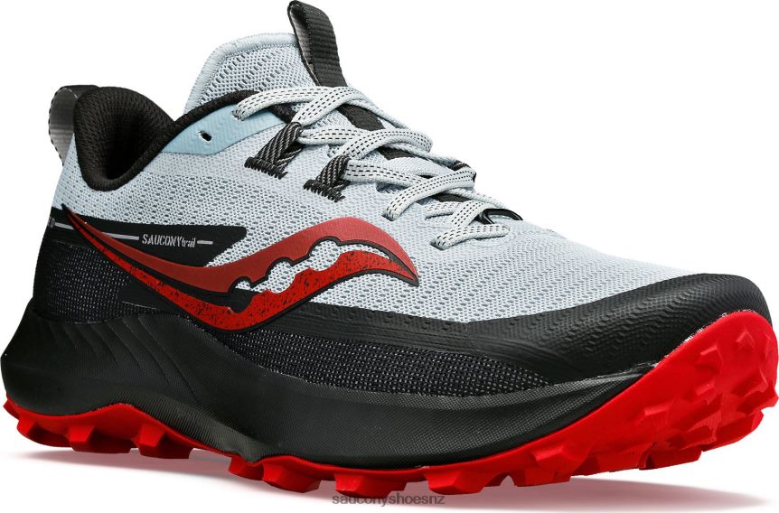 Saucony Peregrine 13 TX0L6442 Vapor/Poppy