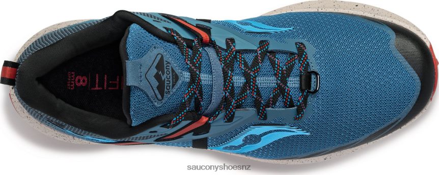 Saucony Ride 15 TR TX0L64142 Deep Sea/Lava