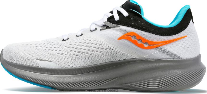 Saucony Ride 16 TX0L6411 White/Gravel