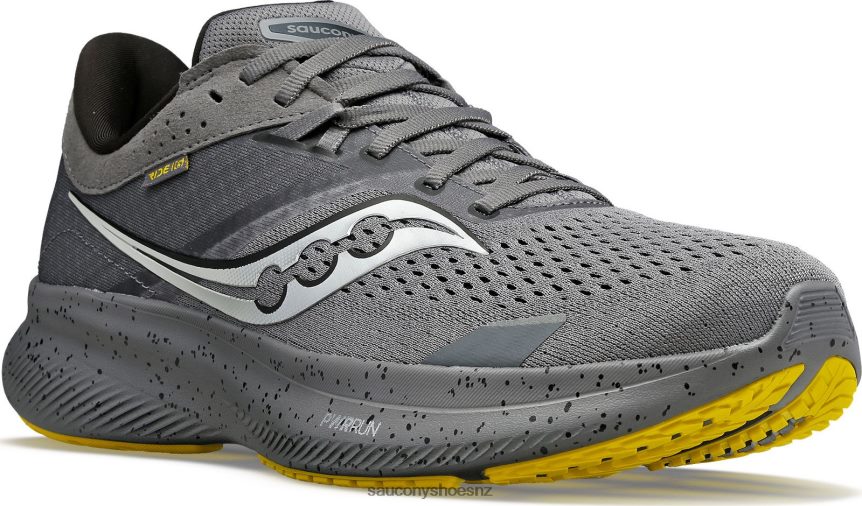 Saucony Ride 16 TX0L647 Gravel/Sulphur