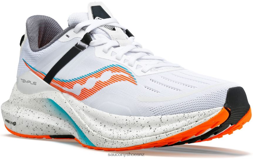 Saucony Tempus TX0L6425 White/ViZiOrange