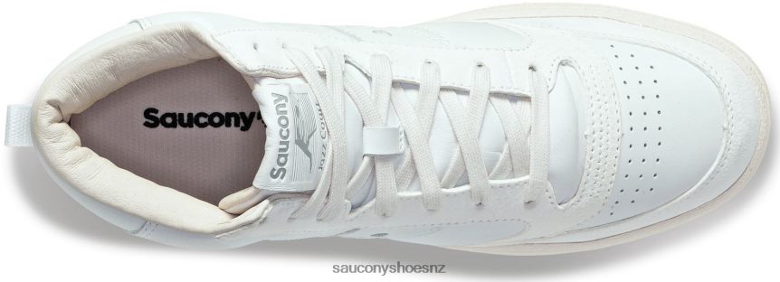 Saucony Jazz Court High Premium TX0L64167 White/White
