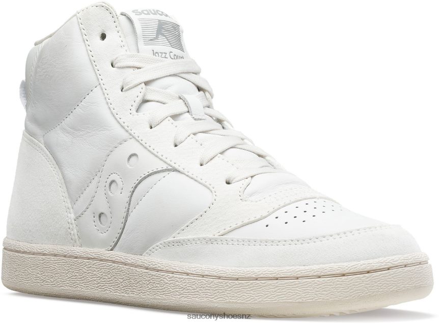 Saucony Jazz Court High Premium TX0L64167 White/White