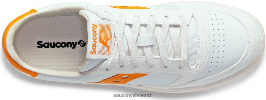 Saucony Jazz Court Premium TX0L64165 White/Orange