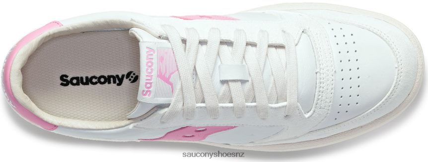 Saucony Jazz Court Premium TX0L64166 White/Pink
