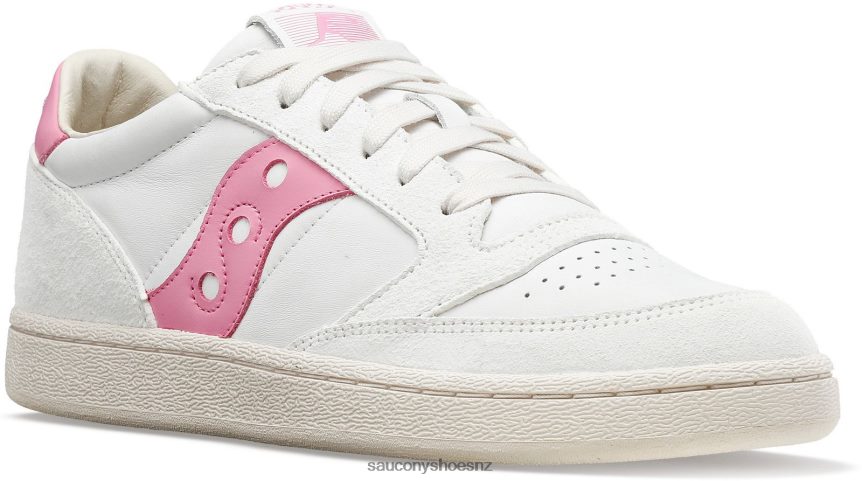 Saucony Jazz Court Premium TX0L64166 White/Pink