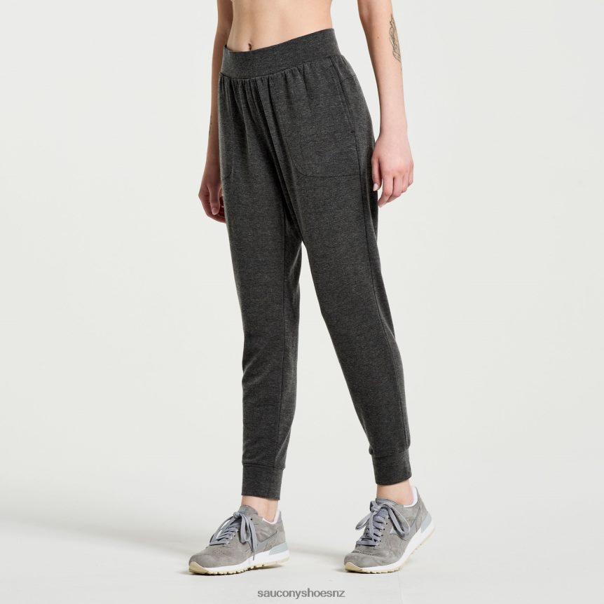 Saucony Boston Pant TX0L64826 Black Heather