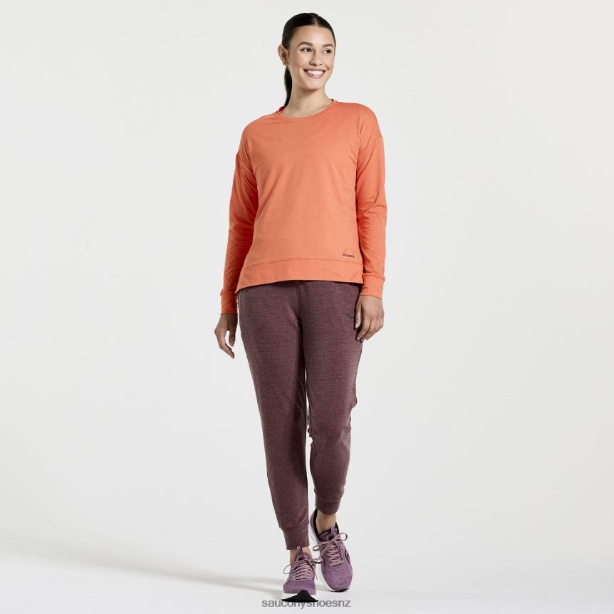 Saucony Boston Pant TX0L64828 Stone Heather