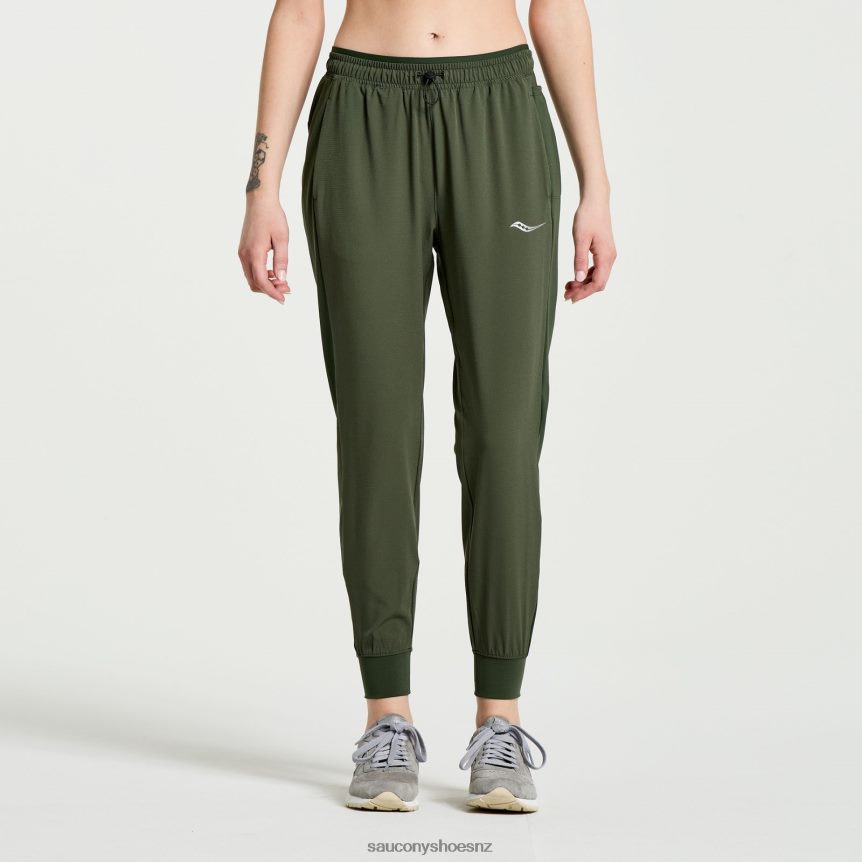 Saucony Boston Woven Pant TX0L64830 Climbing Ivy