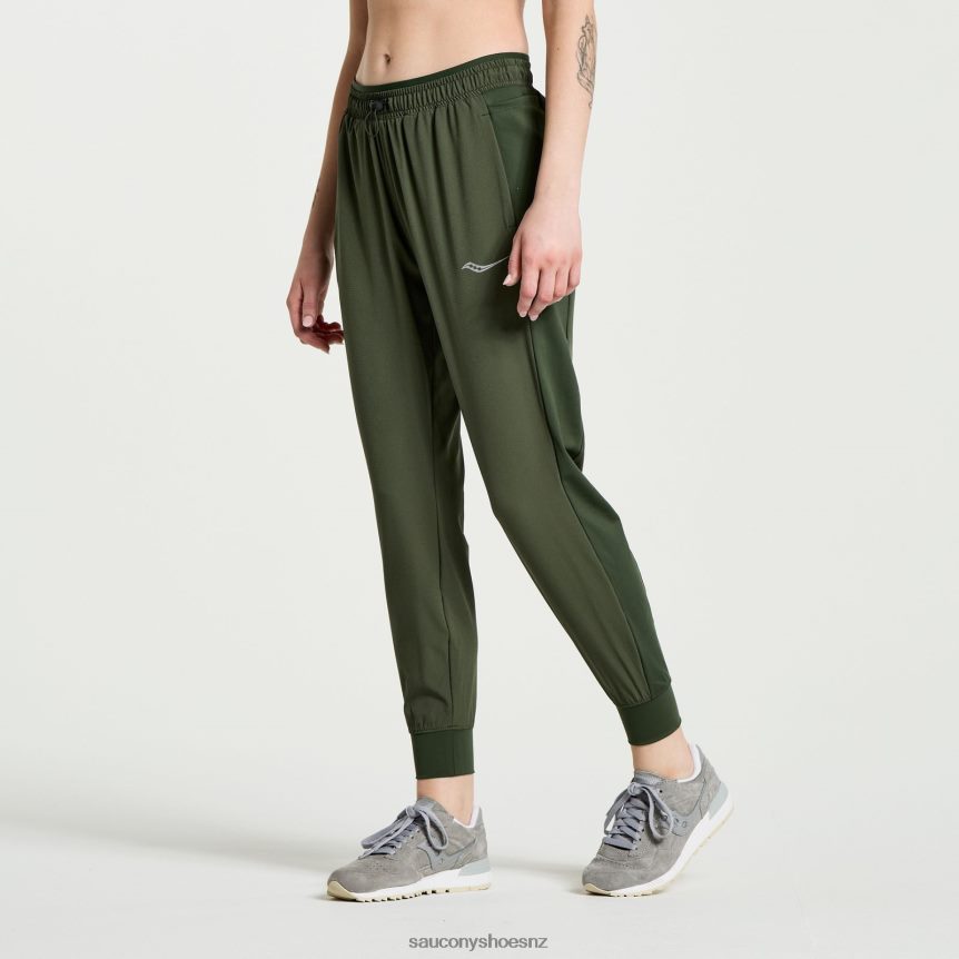 Saucony Boston Woven Pant TX0L64830 Climbing Ivy