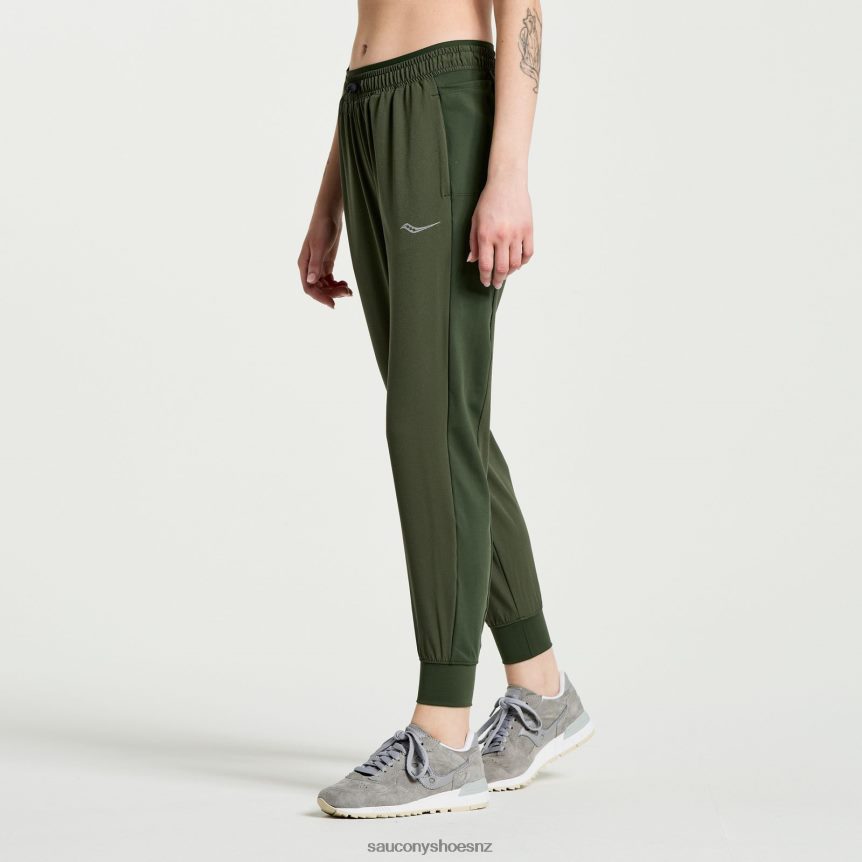 Saucony Boston Woven Pant TX0L64830 Climbing Ivy