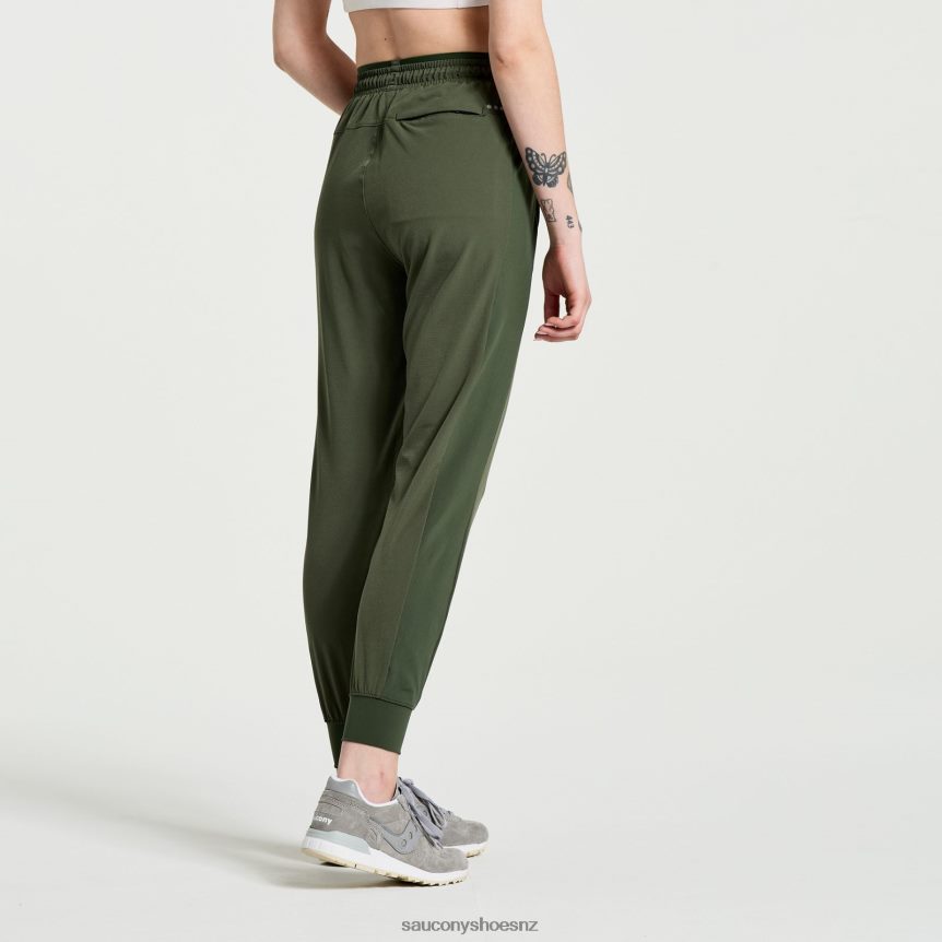 Saucony Boston Woven Pant TX0L64830 Climbing Ivy