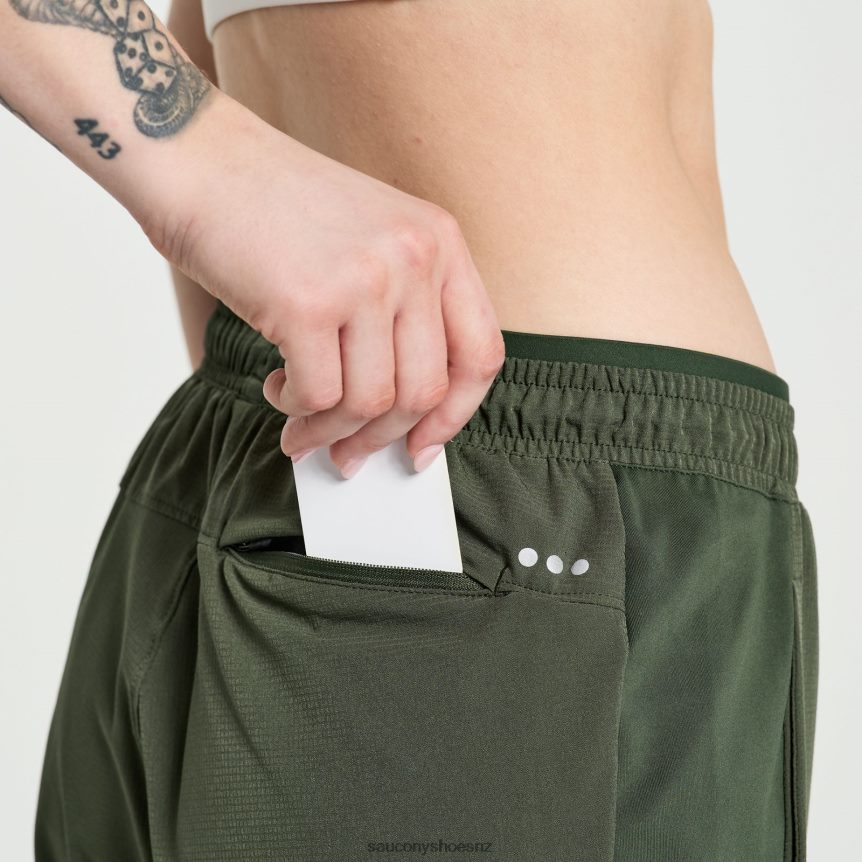 Saucony Boston Woven Pant TX0L64830 Climbing Ivy