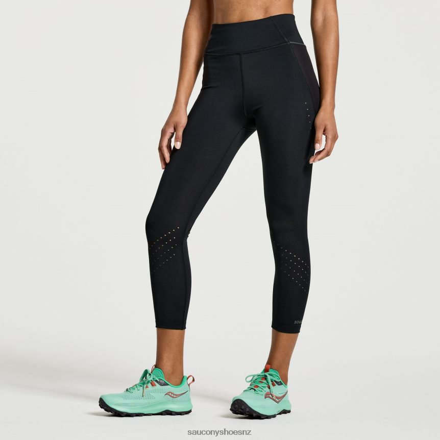 Saucony Explorer Utility Crop Tight TX0L64815 Black