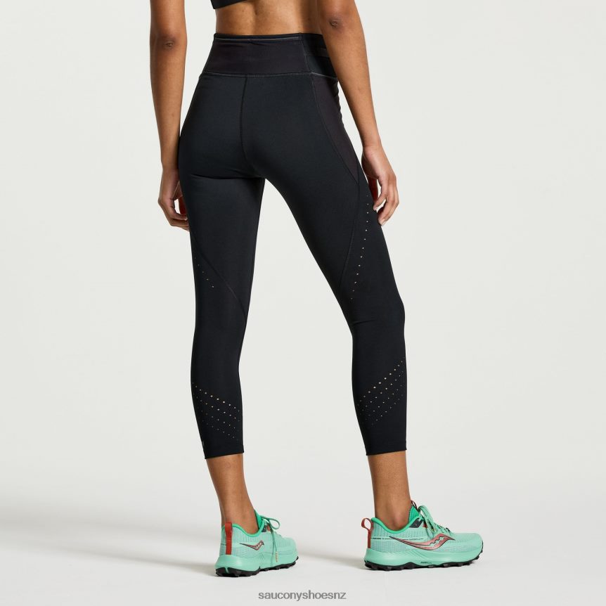 Saucony Explorer Utility Crop Tight TX0L64815 Black