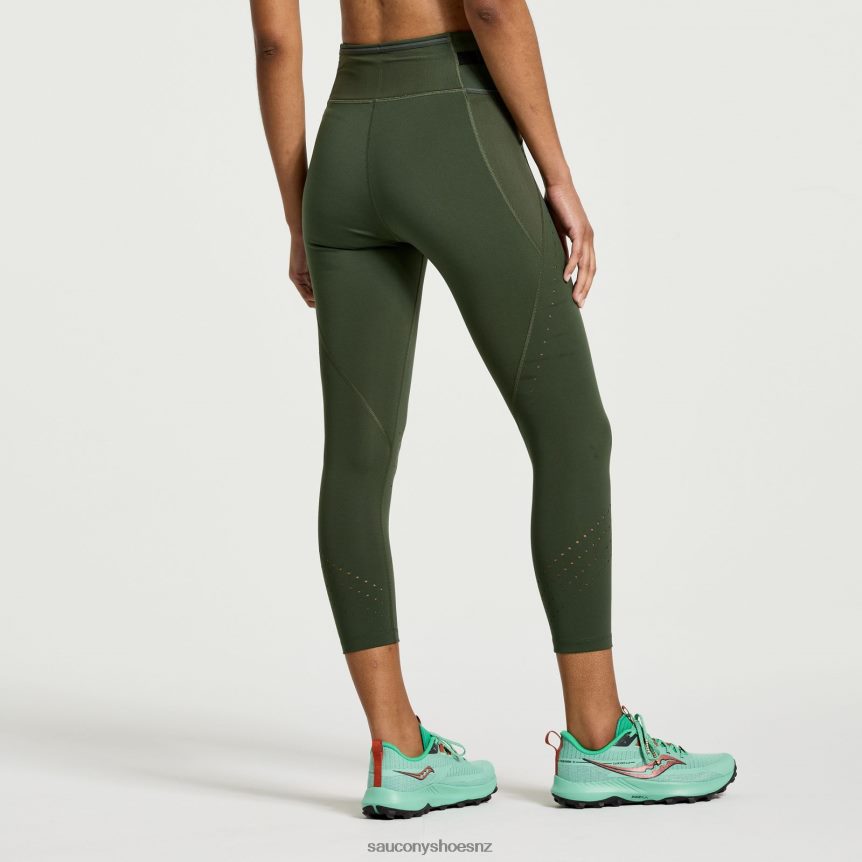 Saucony Explorer Utility Crop Tight TX0L64816 Climbing Ivy