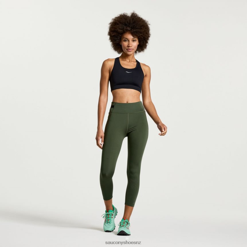 Saucony Explorer Utility Crop Tight TX0L64816 Climbing Ivy