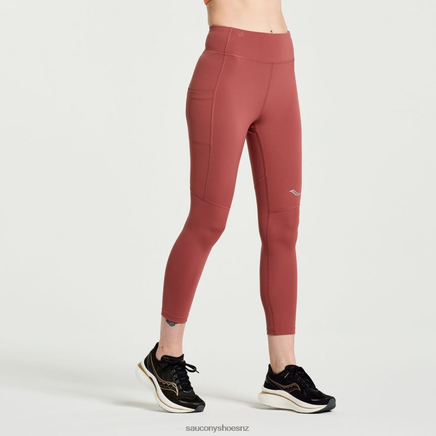 Saucony Fortify Crop Tight TX0L64813 Apple Butter