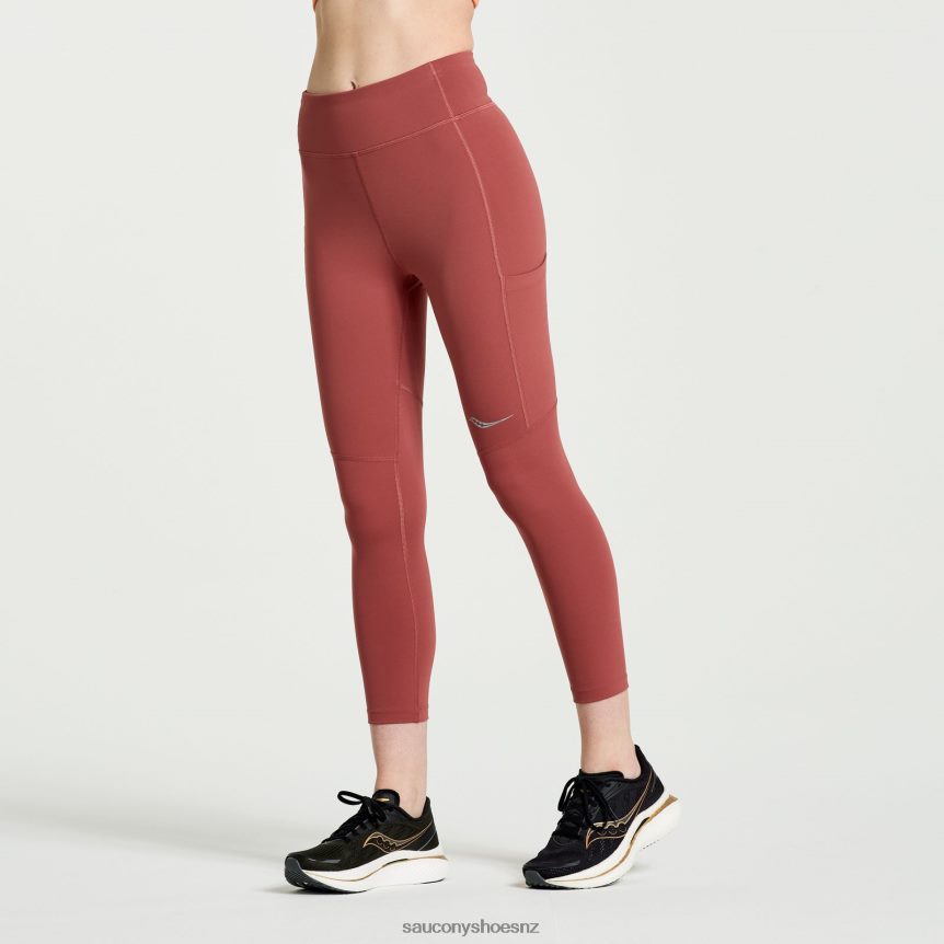 Saucony Fortify Crop Tight TX0L64813 Apple Butter