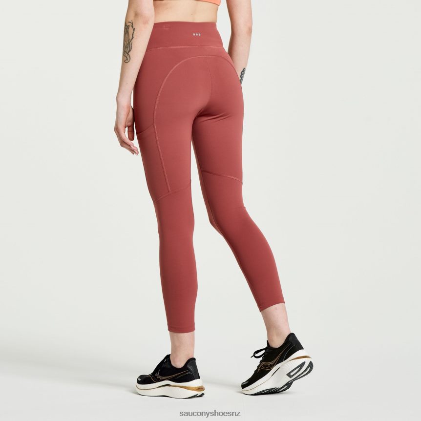 Saucony Fortify Crop Tight TX0L64813 Apple Butter