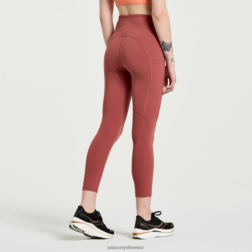 Saucony Fortify Crop Tight TX0L64813 Apple Butter