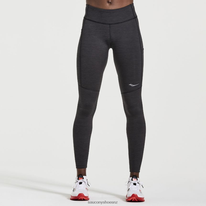 Saucony Fortify Tight TX0L64859 Black Heather