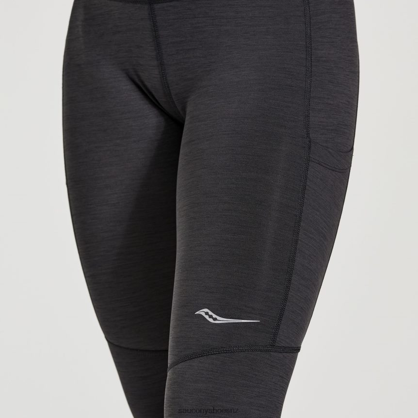 Saucony Fortify Tight TX0L64859 Black Heather