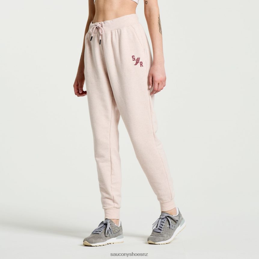 Saucony Rested Sweatpant TX0L64849 Sepia Rose Heather
