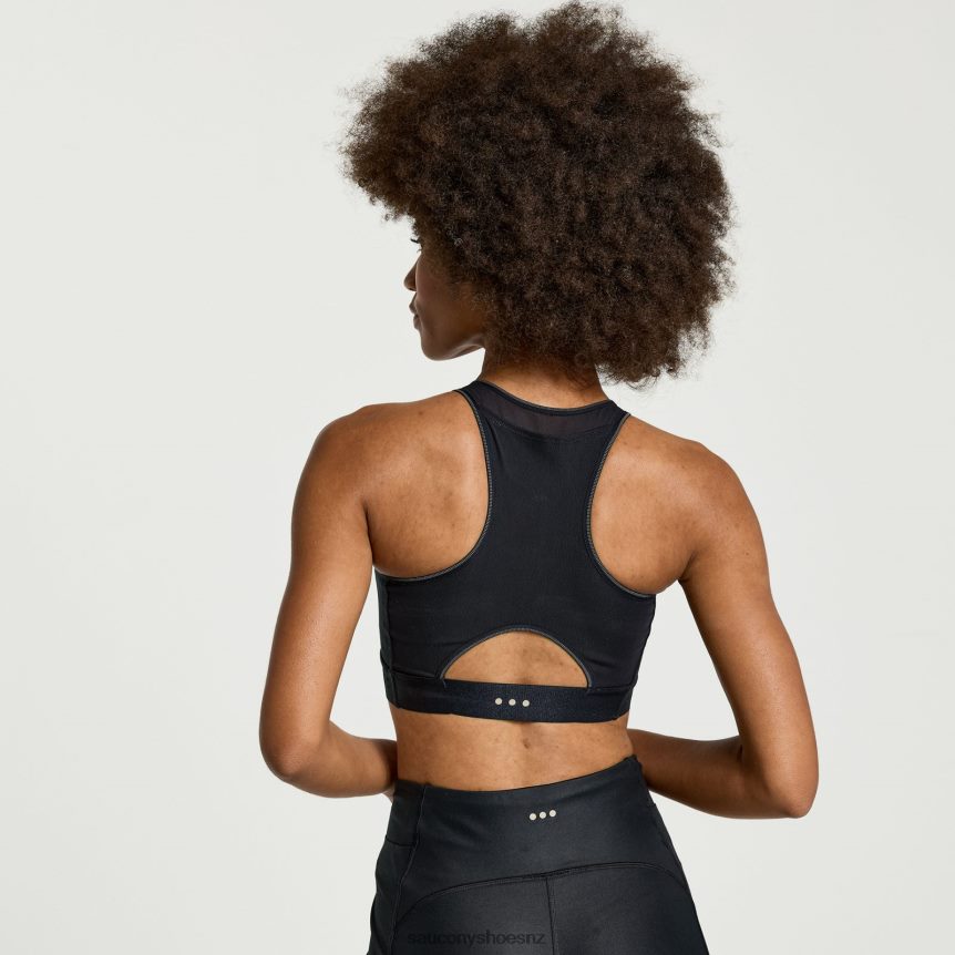 Saucony Pinnacle Bra Top TX0L64802 Black