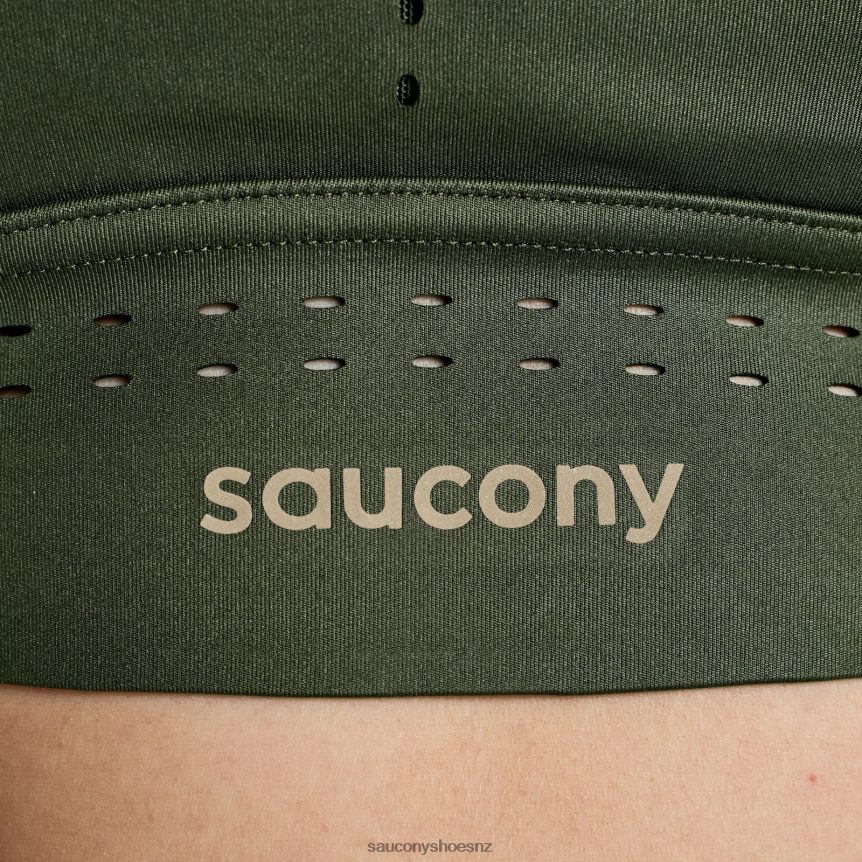 Saucony Pinnacle Bra Top TX0L64803 Climbing Ivy
