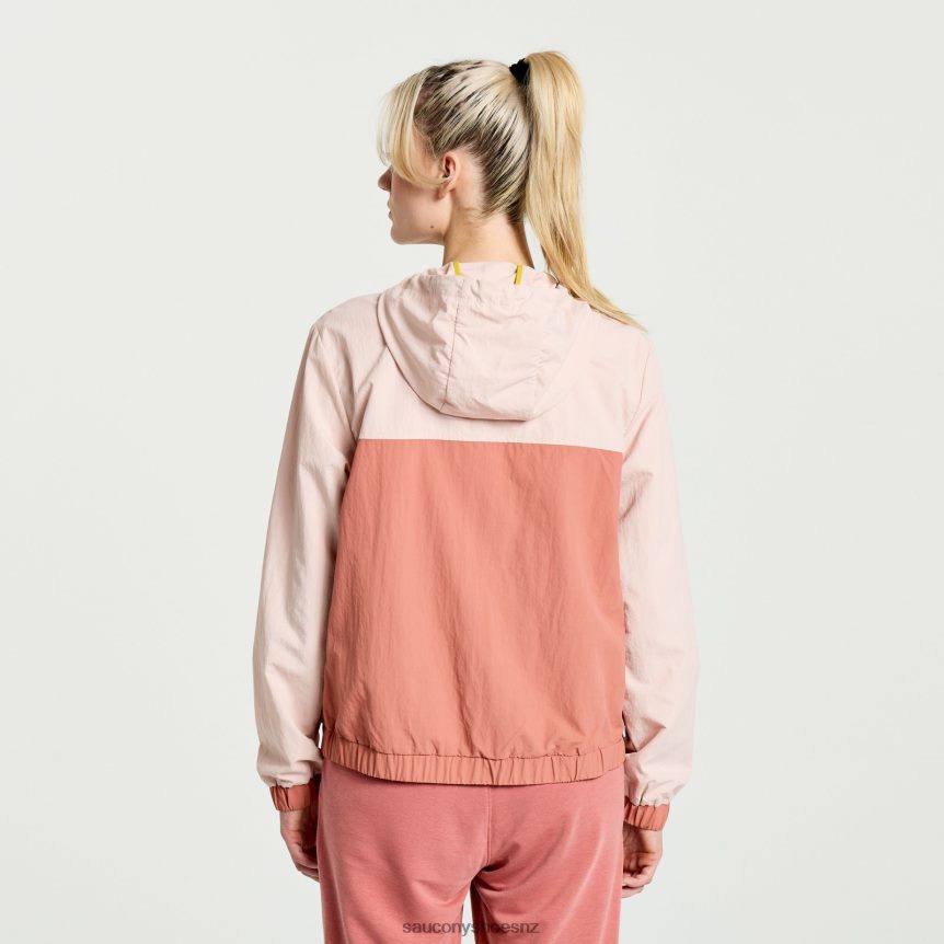 Saucony Rested Anorak TX0L64712 Sepia Rose