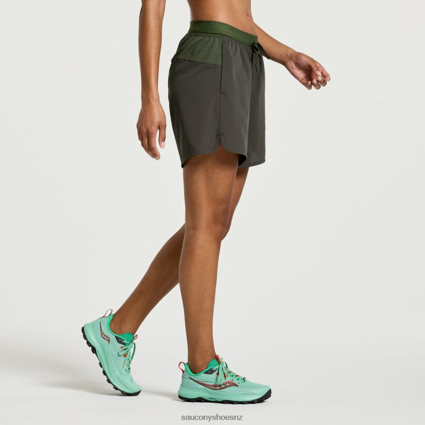 Saucony Explorer Utility 6 Short TX0L64818 Climbing Ivy
