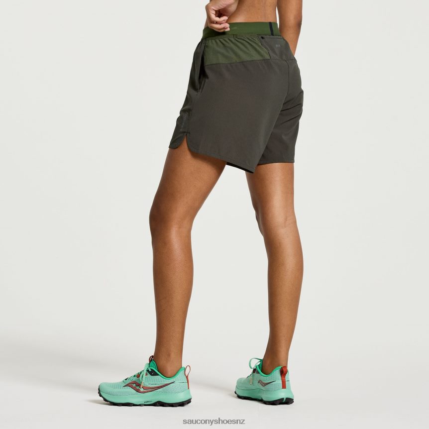 Saucony Explorer Utility 6 Short TX0L64818 Climbing Ivy