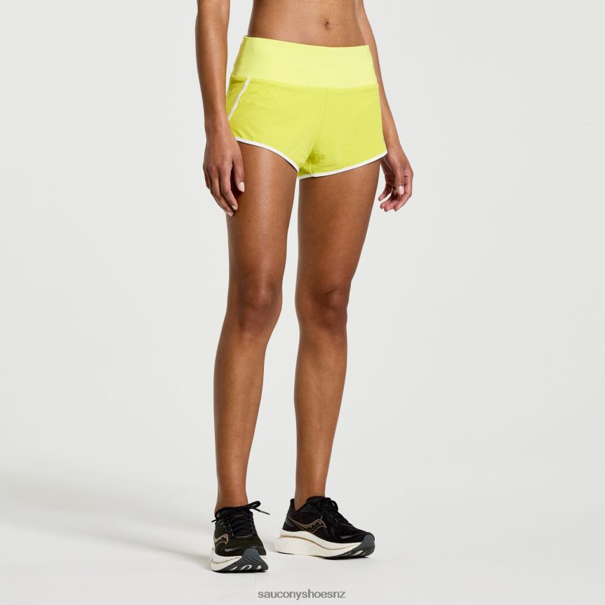 Saucony Outpace 2.5 Split Short TX0L64838 Citron