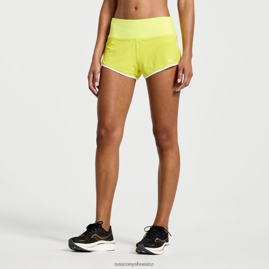 Saucony Outpace 2.5 Split Short TX0L64838 Citron