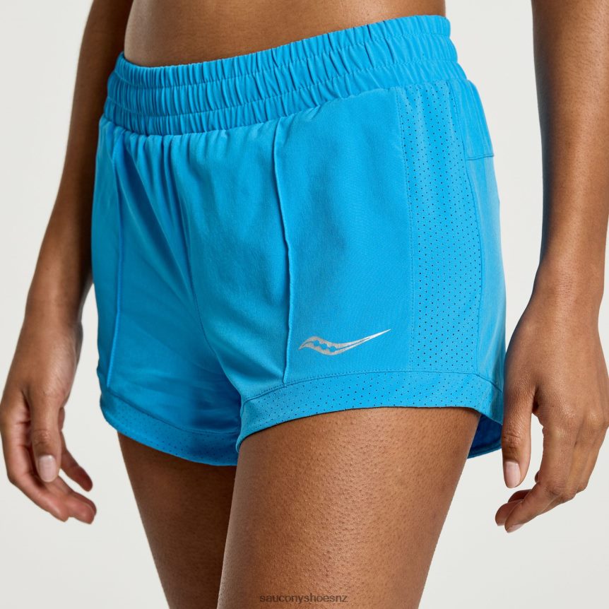 Saucony Outpace 3 Short TX0L64839 Azure