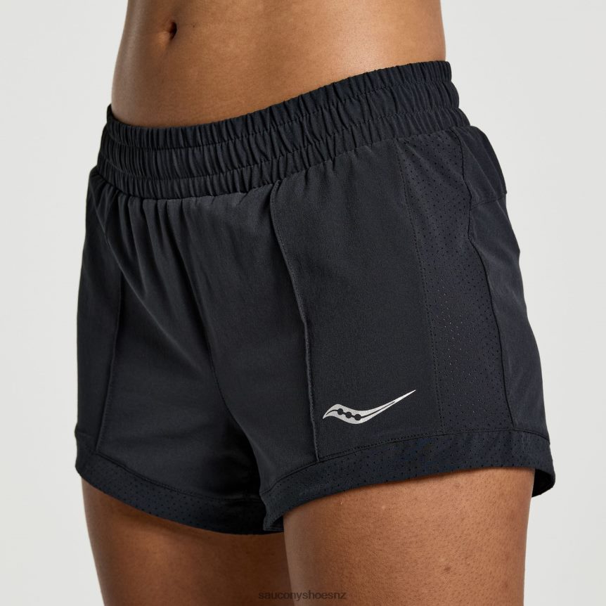 Saucony Outpace 3 Short TX0L64841 Black