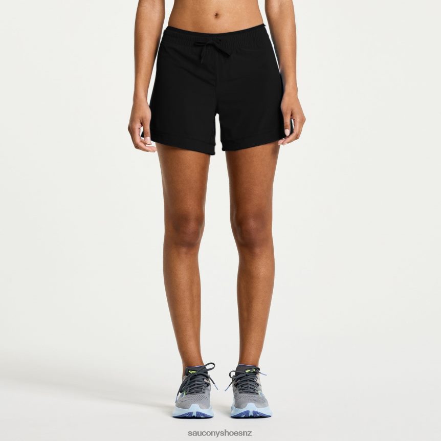 Saucony Outpace 5 Short TX0L64809 Black